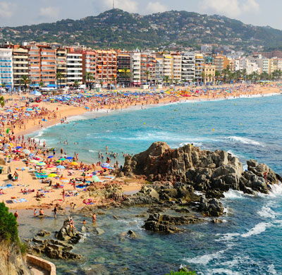 Destination background for Lloret de Mar