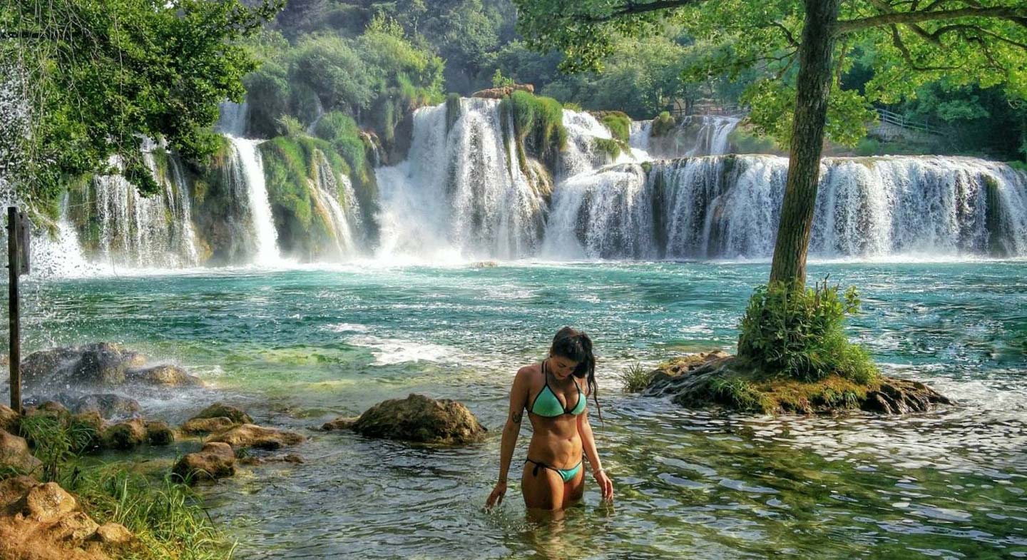 Krka Wasserfälle