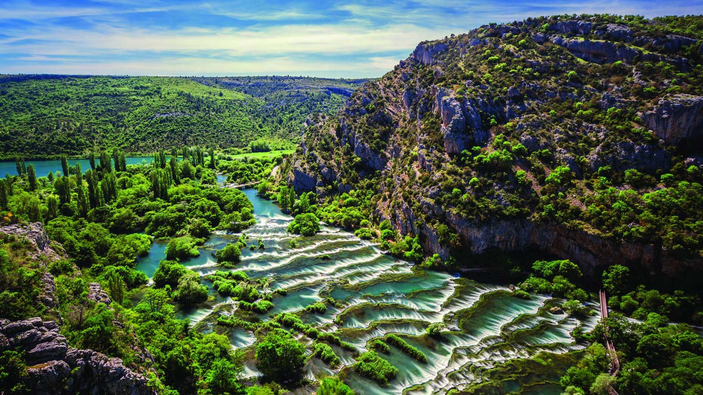 Krka Wasserfälle